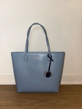 Kate Spade All Day leather zip top tote